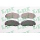 PASTILLAS DE FRENO HONDA ACCORD ACURA CIVIC VIII FR-V LEGEND STREAM VTEC - DELANTERA