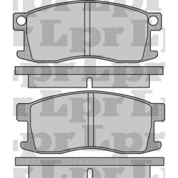PASTILLAS DE FRENO HONDA CIVIC PRELUDE - DELANTERA