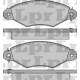 PASTILLAS DE FRENO CITROEN XSARA PEUGEOT 206 306 RENAULT KANGOO - DELANTERA