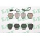 PASTILLAS DE FRENO AUDI A4 A6 A8 ALL ROAD S4 S6 VOLKSWAGEN PASSAT PHAETON 3.2 V6 - DELANTERA