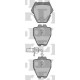 PASTILLAS DE FRENO AUDI A4 A6 A8 ALL ROAD S4 S6 VOLKSWAGEN PASSAT PHAETON 3.2 V6 - DELANTERA