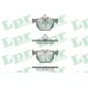PASTILLAS DE FRENO BMW SERIE 5 520 525 530 535 TOURING SERIE 6 630 X5 X6 09/ - TRASERA