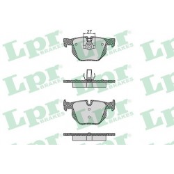 PASTILLAS DE FRENO BMW SERIE 5 520 525 530 535 TOURING SERIE 6 630 X5 X6 09/ - TRASERA