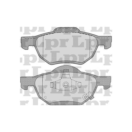 PASTILLAS DE FRENO HONDA ACCORD 2.3 - DELANTERA