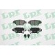 PASTILLAS DE FRENO CHEVROLET ASTRA ZAFIRA 1.6 - 1.8 - 2.0 DI 16V 98/01 - TRASERA