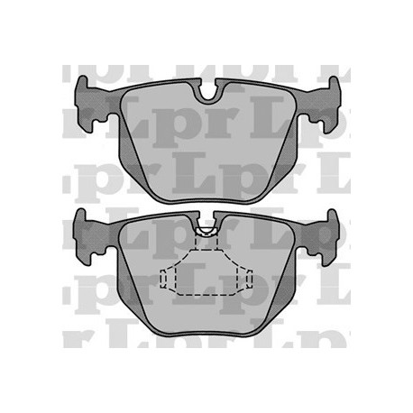 PASTILLAS DE FRENO BMW SERIE 7 740 750 SERIE 8 840 850 X5 Z8 - TRASERA
