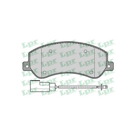 PASTILLAS DE FRENO FORD TRANSIT 06/ - DELANTERA