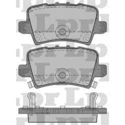 PASTILLAS DE FRENO HONDA CIVIC VII HYUNDAI SONATA SONICA 3.3 - TRASERA
