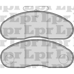 PASTILLAS DE FRENO MERCEDES BENZ 100 131 180 - DELANTERA