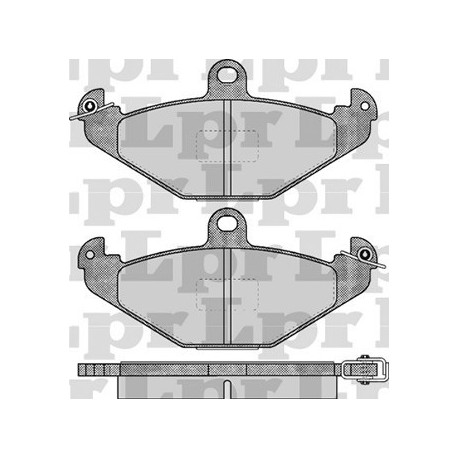 PASTILLAS DE FRENO RENAULT LAGUNA MEGANE R21 SAFRANE - TRASERA