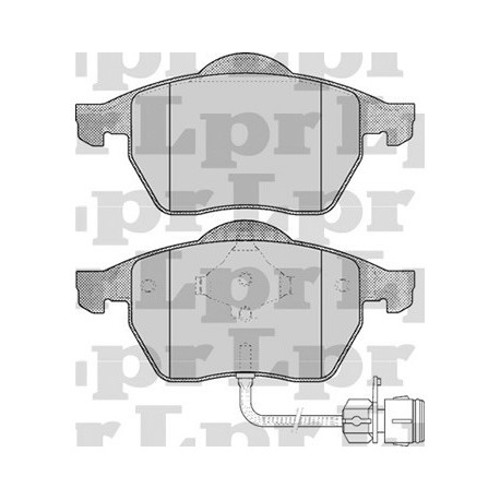 PASTILLAS DE FRENO AUDI 100 CHEVROLET VECTRA VOLKSWAGEN PASSAT 2.0 2.8 VR6 - DELANTERA