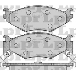 PASTILLAS DE FRENO DODGE CHRYSLER CARAVAN DAYTONA GRAND CARAVAN LEBARON SHADOW SPIRIT VOYAGER - DELANTERA