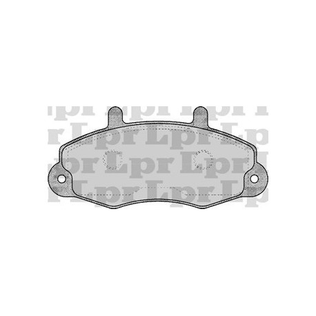 PASTILLAS DE FRENO FORD TRANSIT RODADO 14 - DELANTERA