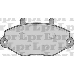 PASTILLAS DE FRENO FORD TRANSIT RODADO 15 - DELANTERA