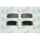 PASTILLAS DE FRENO HONDA PASSAPORT ISUZU RODEO TROOPER - TRASERA