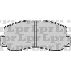 PASTILLAS DE FRENO ASIA TOCSTA MITSUBISHI L200 SAPPORO TOYOTA CELICA - DELANTERA