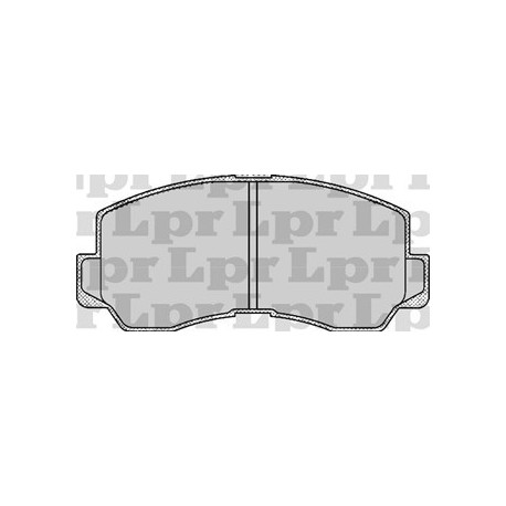 PASTILLAS DE FRENO ASIA TOCSTA MITSUBISHI L200 SAPPORO TOYOTA CELICA - DELANTERA