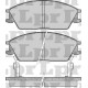 PASTILLAS DE FRENO HONDA CIVIC PRELUDE HYUNDAI ACCENT ELANTRA EXCEL PONY SCOUPE JAC J3 - DELANTERA