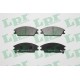 PASTILLAS DE FRENO HONDA CIVIC PRELUDE HYUNDAI ACCENT ELANTRA EXCEL PONY SCOUPE JAC J3 - DELANTERA