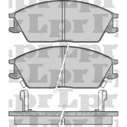 PASTILLAS DE FRENO HONDA CIVIC PRELUDE HYUNDAI ACCENT ELANTRA EXCEL PONY SCOUPE JAC J3 - DELANTERA