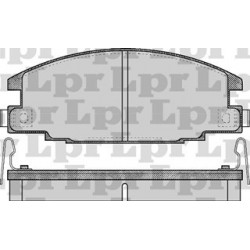 PASTILLAS DE FRENO CHEVROLET LUV AMIGO RODEO TROOPER - DELANTERA
