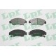 PASTILLAS DE FRENO HONDA CIVIC 1.3 1.5 1.6 90/96 FIT 03/ - DELANTERA