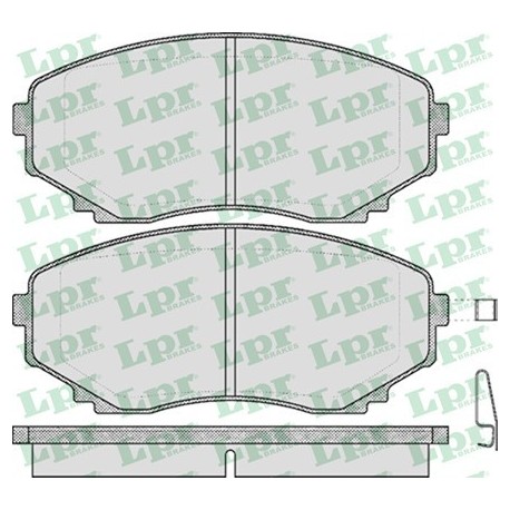 PASTILLAS DE FRENO MAZDA VAN-FURGON MPV 4X4 O 4X2 92/95 - DELANTERA