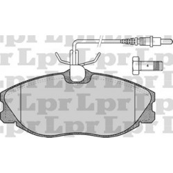 PASTILLAS DE FRENO CITROEN XSARA 2.0 16V PEUGEOT 406 - DELANTERA