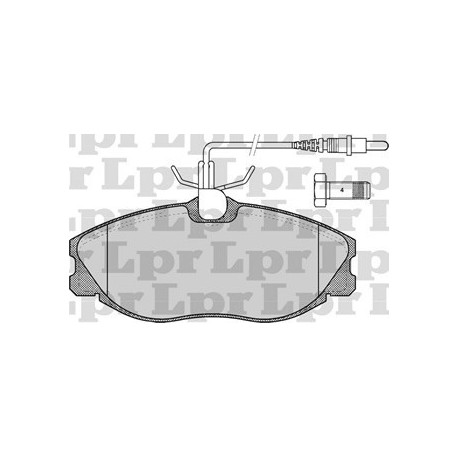 PASTILLAS DE FRENO CITROEN XSARA 2.0 16V PEUGEOT 406 - DELANTERA