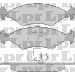 PASTILLAS DE FRENO FORD COURIER FIESTA KA - DELANTERA