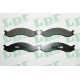 PASTILLAS DE FRENO FORD E250 E350 92/94 - DELANTERA