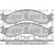 PASTILLAS DE FRENO FORD E250 E350 92/94 - DELANTERA