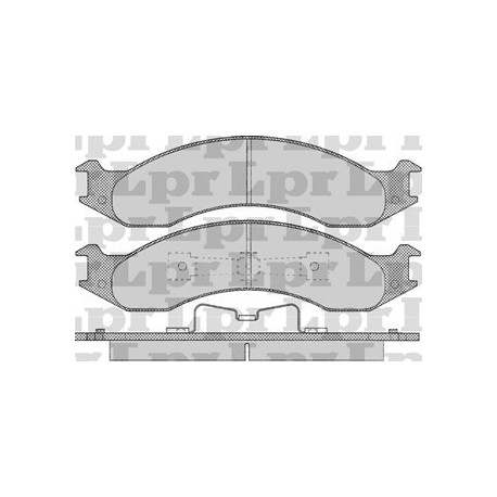 PASTILLAS DE FRENO FORD E250 E350 92/94 - DELANTERA
