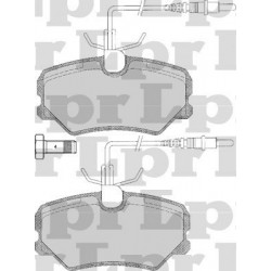 PASTILLAS DE FRENO CITROEN ZX PEUGEOT 306 4 SENSORES LARGOS - DELANTERA