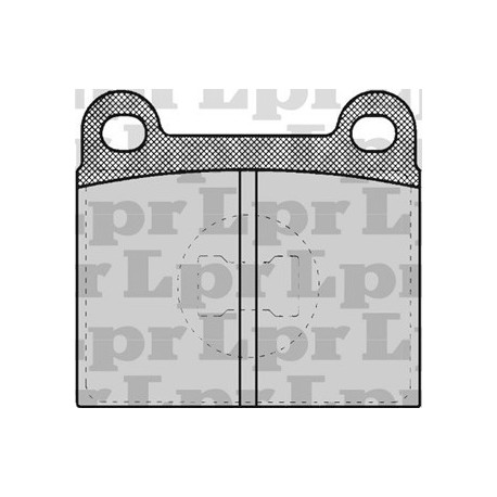 PASTILLAS DE FRENO CHEVROLET CHEVETTE VOLKSWAGEN GOL PASSAT SAVEIRO SENDA 90/94 - DELANTERA