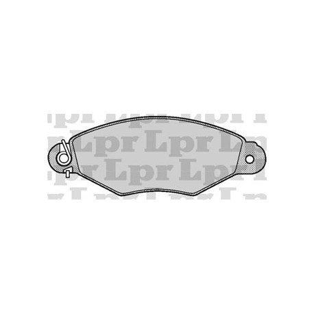 PASTILLAS DE FRENO CITROEN XSARA PEUGEOT 206 306 RENAULT KANGOO - DELANTERA