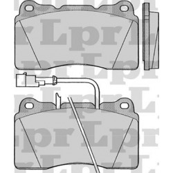 PASTILLAS DE FRENO ALFA ROMEO 146 MITSUBISHI EVOLUTION LANCER PEUGEOT 605 607 - DELANTERA