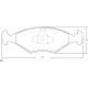 PASTILLAS DE FRENO VOLKSWAGEN GOL PARATI SAVEIRO - DELANTERA