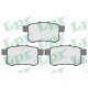 PASTILLAS DE FRENO HONDA ACCORD VIII 2.4 I-VTEC 16V TOURER 08/ - TRASERA