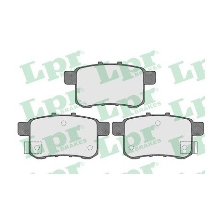 PASTILLAS DE FRENO HONDA ACCORD VIII 2.4 I-VTEC 16V TOURER 08/ - TRASERA