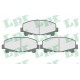PASTILLAS DE FRENO HONDA ACCORD VIII 2.4 I-VTEC 16V TOURER 08/ - DELANTERA