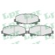 PASTILLAS DE FRENO HONDA ACCORD VIII 2.4 I-VTEC 16V TOURER 08/ - DELANTERA