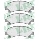 PASTILLAS DE FRENO CHEVROLET S10 2.4 2.8 TRAILBLAZER ISUZU D-MAX - DELANTERA