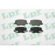 PASTILLAS DE FRENO CITROEN C4 MAZDA 6 OUTLANDER PEUGEOT 4008 - TRASERA
