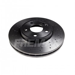 DISCO DE FRENO DELANTERO VENTILADO MB A200 /A250/A45 AMG (DIAMETRO 295MM-ALTURA 51MM-AGUJEROS 5)