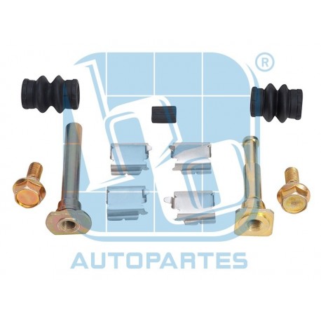 KIT DE PERNOS GUIA Y ANTIRRUIDO CALIPER DODGE GRAND VOYAGER CARAVAN DELANTERO TRASERO