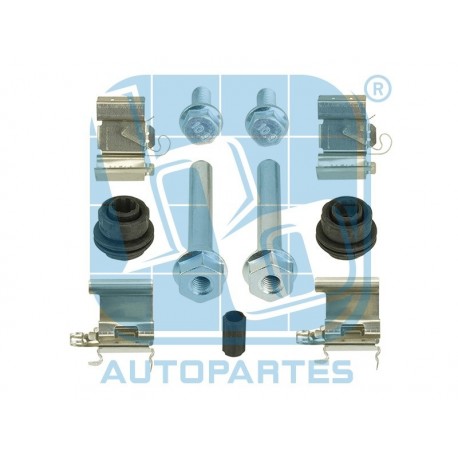 KIT DE PERNOS GUIA Y ANTIRRUIDO CALIPER FIAT 500 JEEP RENNEGADE TRASERO