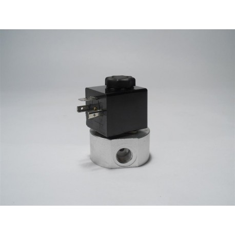 VALVULA SOLENOIDE 24VDC REDONDA - 2XM12 ANG