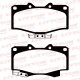 PASTILLAS DE FRENO TOYOTA 4 RUNNER LAND CRUISER HILUX - DELANTERA