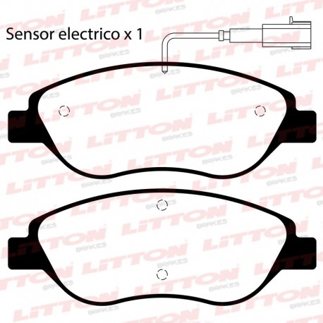 PASTILLAS DE FRENO FIAT BRAVO II STILO LANCIA DELTA LYBRA - DELANTERA